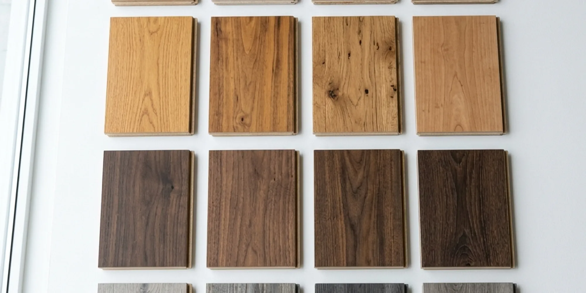 Exposition de parquet stratifié