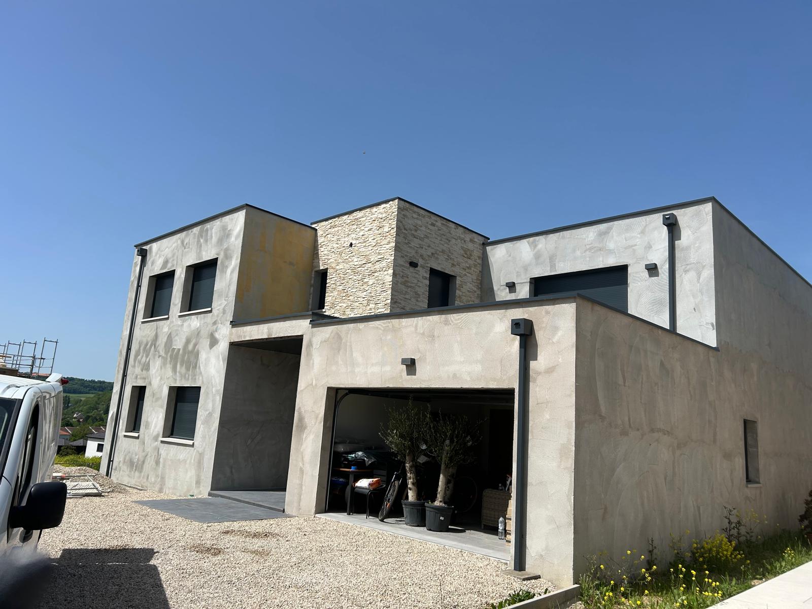 Pierre de parement en façade à Nancy - Photo 2